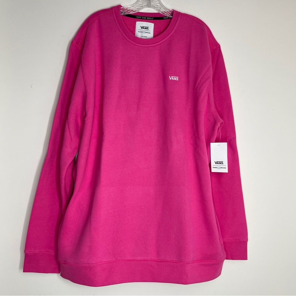 Vans Men's Classic Crewneck Sweatshirt - Pink
